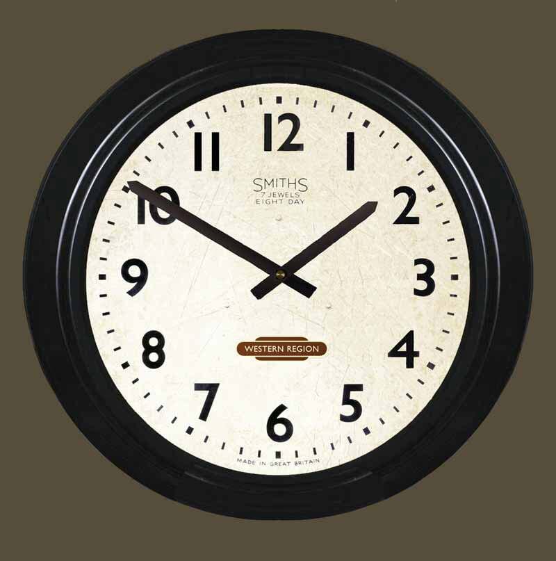 Western-Region-Railway-Clock