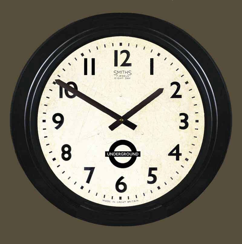 underground clock replica
