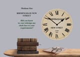 Birmingham New Street Railway Clock Small on Wall