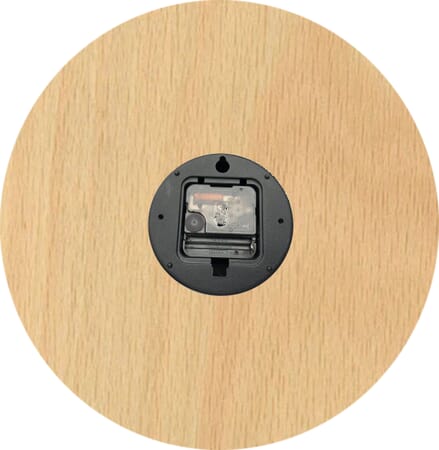 Rear of Large Clock