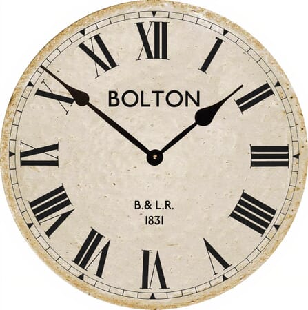 Bolton Railway Station Clock