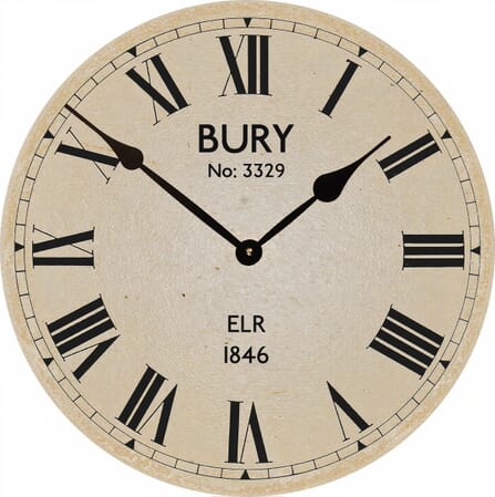 Bury Railway Clock