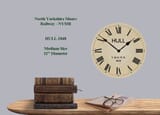 Hull Station Medium Size Clock on Wall