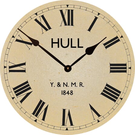 Hull Railway Clock Reproduction