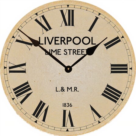 Liverpool Lime Street Railway Station Clock