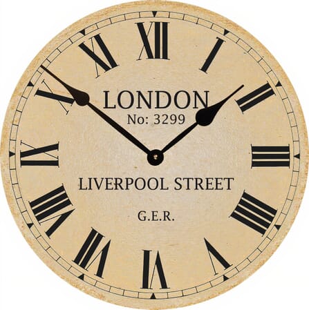 London Liverpool Street Station Clock