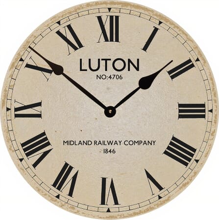 Luton Station Clock