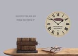 Manchester Station Medium Size Clock on Wall