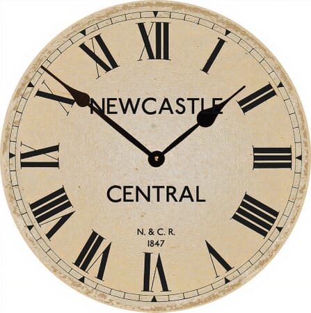 Newcastle Railway Clock
