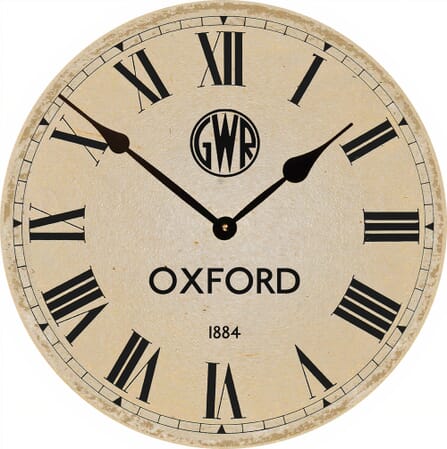 Oxford Souvenir Station Clock