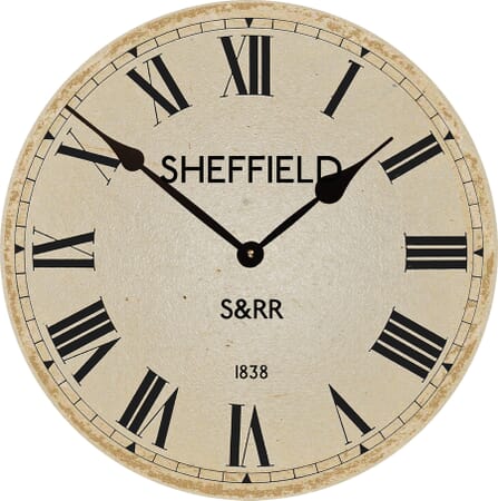 Sheffield Clock Face