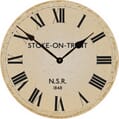 Stoke Station History Old Clock