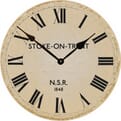 Stoke Station History Old Clock