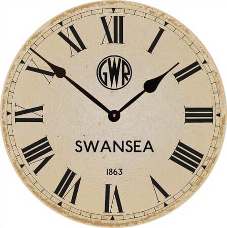Swansea Station Clock