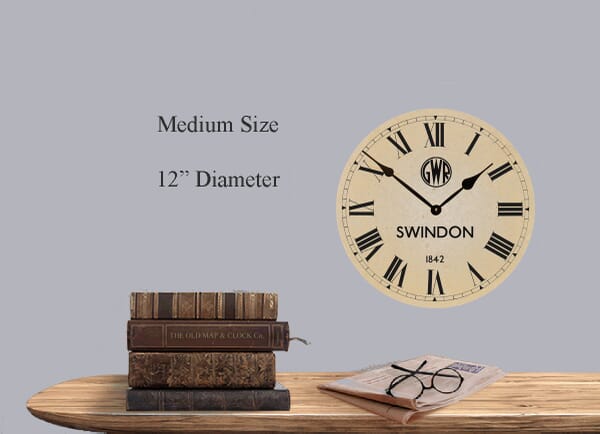 Swindon Station Clock Small on Wall