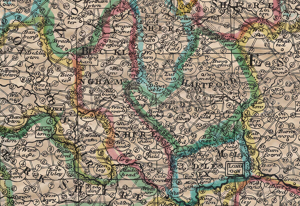 Detail from Old Britain Map