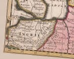 Old Map of Russia Detail
