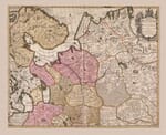 Old Map of Russia: The Tabula Moscoviae