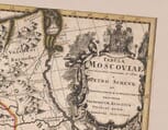 Tabula Moscoviae Russia Title-Piece