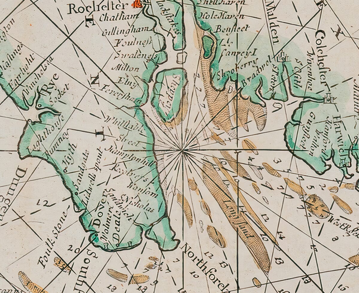 Sea Chart Rochester Area
