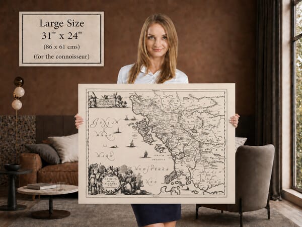 Large Map of Albania