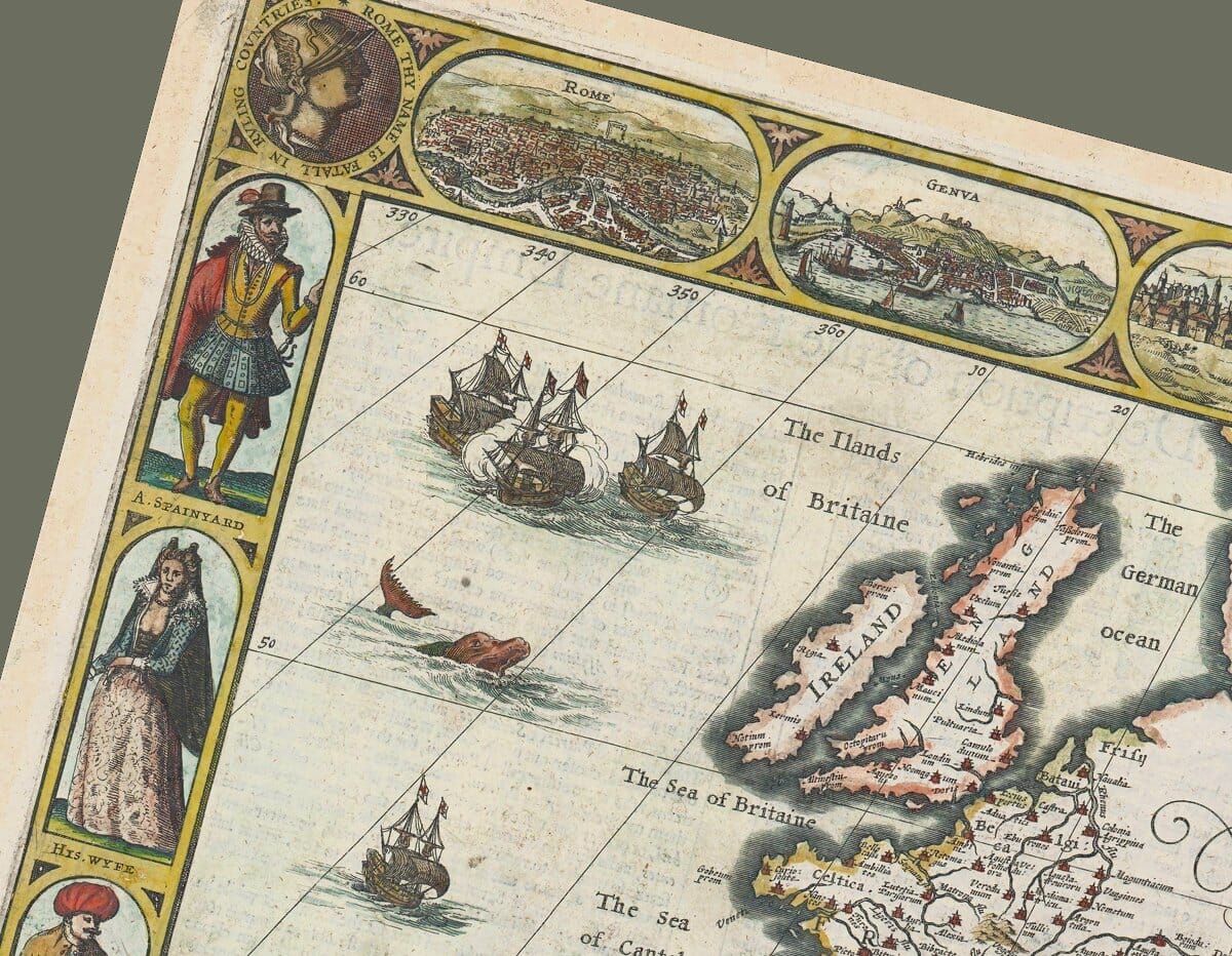 Roman Empire Map Detail 1