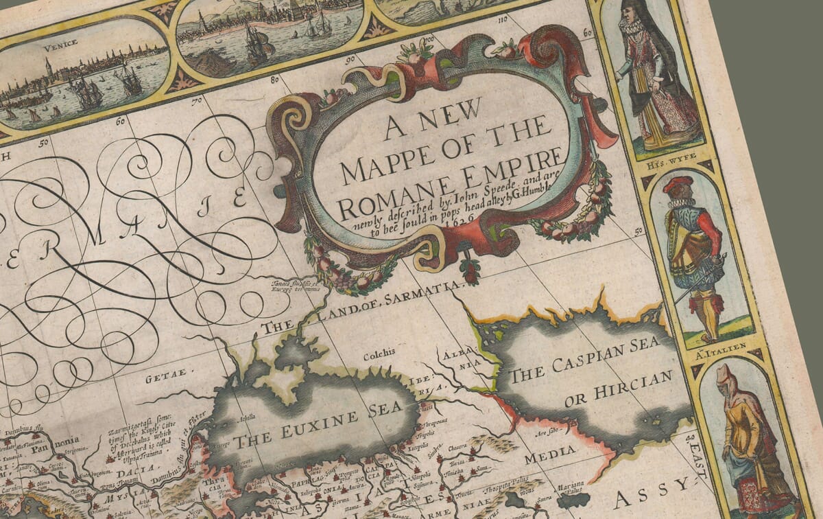Roman Empire Map Detail 2