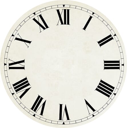 Clock Dials Bespoke Made to Order Custom Sizes