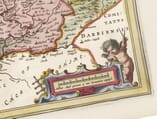 Detail from Early Map of Lancashire