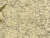 Detail from Early Map of Lancashire