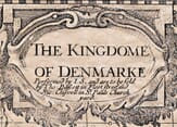Old Map of Denmark Detail 1