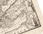 Old Map of Europe 1600 detail 3