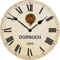 Personalised Old Railway Clock Face
