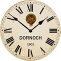 Personalised Old Railway Clock Face