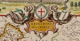 Vintage Map of Berkshire Detail