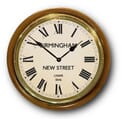 Birmingham New Street Station Clock Wood