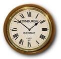 Edinburgh Railway Station Clock Wood