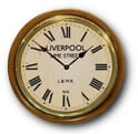 Liverpool Lime Street Station Clock Wood