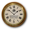 Moor Street Station Clock Wood