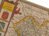 Vintage Map of Essex Detail