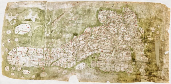 Gough Kaart Map Print
