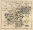 Old Map Afghanistan 1879
