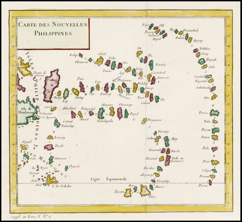 Old Map of The Philippines